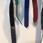 Lot Of 6 Softball Adj  To 38in Belts Multicolors Womens