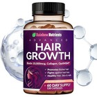 Hair Growth Vitamins For Women   Biotin 10 000mcg  Collagen  Patented Optimsm   