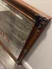 Vintage Dewar s Blended Scotch Whisky Bar Mirror Large 40x28 Wood Frame