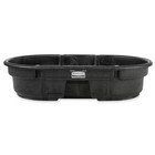 Rubbermaid Commercial Fg424300bla Stock Tank  L 52  W 31  50 Gal   Black