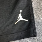 Nike Jordan Basketball Shorts Boys Black Mesh Pockets Youth Waist Logo Gym