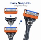 16 Gillette Fusion 5 Men 5-blade Razor Cartridges Fits All Fusion5  no Handle 