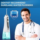 Waterpik Cordless Dental Water Flosser Oral Irrigator Teeth Cleaner 5 Jet Tips