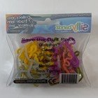 Sillybandz Save The Gulf 24 Pack Shaped Silicone Bracelets New