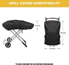 Grill Cover For Weber Traveler Portable Gas Grill 9010001 Waterproof Heavy Duty