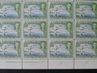 Bermuda Gvi 7  d Complete Sheet  Fine Mnh  Sg 114b  Cat    720  