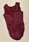 University Of Alabama Ncaa Leotard Gk Gymnastics Bama Rhinestone Athlete Worn  2