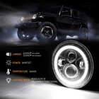 2007-2018 For Jeep Wrangler Jk Jku Combo Led Halo Headlight Tail Fog Turn Lights