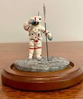 Vtg Moon Landing Single Astronaut   Flag Figurine - Bard s Products Collectible