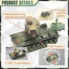 1 72 U s Army Tank Army Men Toys Playset Includes 2pc Us Tank-7 Models10pc Toy 
