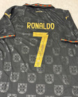 Cristiano Ronaldo Signed Portugal Pro Style Soccer Jersey With Coa