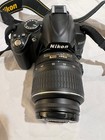 Nikon D3000 Dslr Camera W  18-55mm Vr Lens  2 Batteries  2 Chargers    Sd Card
