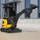 Mini Excavator 1 8 Ton 13 7hp Kubota Diesel Pilot Track Side Swing Boom Diggers