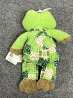 Walmart Frog Plush Stuffed Animal Lovable Huggable Vintage Easter
