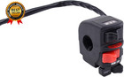 Handlebar Control Switch Start Kill Switch Button Assembly For Kawasaki Bayou   