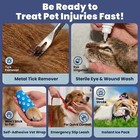 Pet First Aid Kit For Dogs   Cats - Vet-approved Emergency Supplies