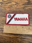 Vintage 1970s 80   s  Yamaha Motorcycles Snowmobile Patch Nice Red White Black