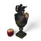 Rare 19th Century Wedgwood Bronze And Gilt Black Basalt Water Ewer