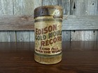 Vintage Edison Gold Moulded Record Empty Cylinder Box Early 1900s Phonograph