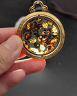 Kenya Sericho Pallasite Meteorite Pendant Olive Iron Meteorite Necklace