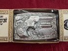 Mattel Shootin Shell Buckle Gun Remington Derringer 1867 With Belt mint In Box