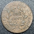 1804 Draped Bust Large Cent 1c S-266 Fine Details Corroded