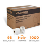Toilet Paper  1-ply  White  1000 Sheets roll  96 Rolls carton  cw26136 