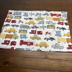 Pottery Barn Kids Vehicles Trucks Construction Single Standard Pillow Case