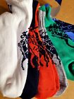 Polo Ralph Lauren Classic Sport Quarter Socks 6-pack Size M 9-11 White Black Gra
