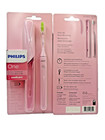 2x Philips One By Sonicare Battery Electric Toothbrush Pink
