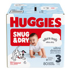 Huggies Snug   Dry Diapers Size 3 80 Ct 2-pack Fast Ship Usa