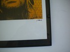 Vintage Record Album Cover Signed Vinh Matted Framed Print 