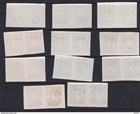 Honduras 1891 Imperf Color Proofs Pairs Mnhai 15622