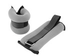 Adjustable Ankle Wrist Weights 5lb Pair Set Ankle Wrist Straps Grey Color