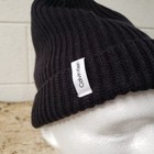 Calvin Klein Thick Knit Os Beanie Cap Black