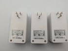 Lot Of 3 Zinwell Pls-8141 Pls-8171 Gigabit Powerline Ethernet Adapter Bridge
