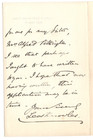 Lees Knowles Signed Letter  1898   Autographed Military Historian