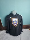 Real Salt Lake Adidas Hooded Sweatshirt Mls Soccer Men s Size Medium M Soccer 