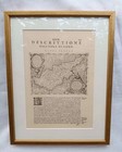 Antique Map Of Cyprus By Magini 1597 descrittione Dell Isola Di Cipro Cypri