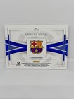 Lionel Messi 2019 Chronicles National Treasures Threads Patch  299 Barcelona