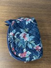 Vera Bradley Women s Cotton Cosmetic Makeup Organizer Bag See Pic Measurements