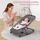 3-in-1 Baby Swing Rocker Bouncer Chair 3 Reclining Positions Infant Seat