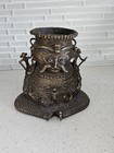 18th Century Bronze Cast Shiva - A South East Asian Bronze Shiva Art 7 x7 x7 