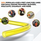 New Fuel Line Hose Tube W  4 Sizes Tubing For Common 2 Cycle Small Engine