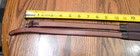 Americana  New  Fancy Stitched Rubber Reins  57 5     Msrp  128 For Bridle