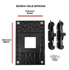 Usa Amd Am4 Ryzen Cpu Fan Cooler Motherboard Mounting Bracket Backplane Base New