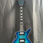 No-brand  No-logo 22-fret Electric Guitar  Flame Pattern  Free Shipping