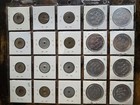 20 Pc Vintage Token Lot   Oklahoma Sales Tax  Old Age Assistance  Olympics  More