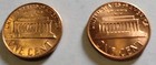 1982 D Lincoln Large small  1 Set from Bank Roll Choice Brilliant Uc Pretty Red 