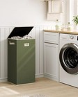 Laundry Hamper With Lid 100l Large Laundry Basket With Removable Bag Easy To    